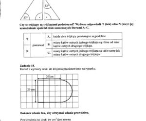 Egzamin gimnazjalny 2012 - MATEMATYKA 25.04.2012 - ODPOWIEDZI, ARKUSZE, PYTANIA, ROZWIĄZANIA. Test gimnazjalny 2012