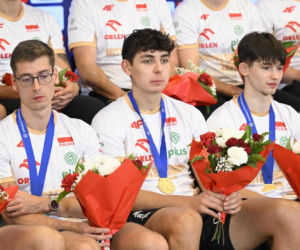 Złoci medaliści ME przywitani przez kibiców na lotnisku