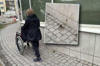 Nie wytrzymała obelg. 71-latka powaliła 59-latka i zaczęła go kopać