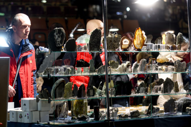 Giełda minerałów w Spodku przyciągnęła tłumy! GeoExpo ekspozycję wspaniałych cudeniek