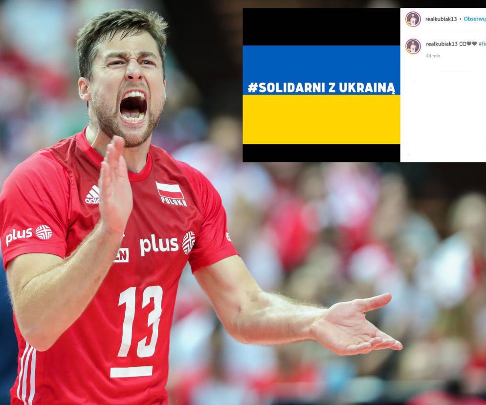 Siatkówka, Michał Kubiak, Ukraina, Instagram