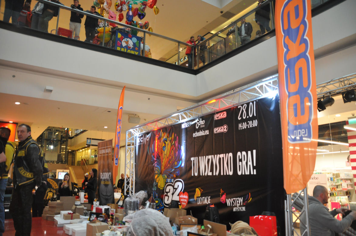 32. Finał WOŚP w Galerii Echo w Kielcach