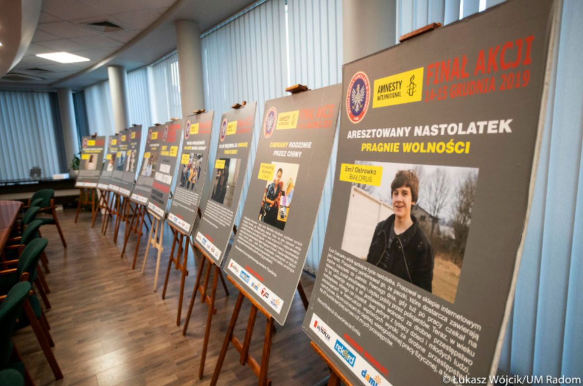 Radom dołącza do akcji Amnesty. 