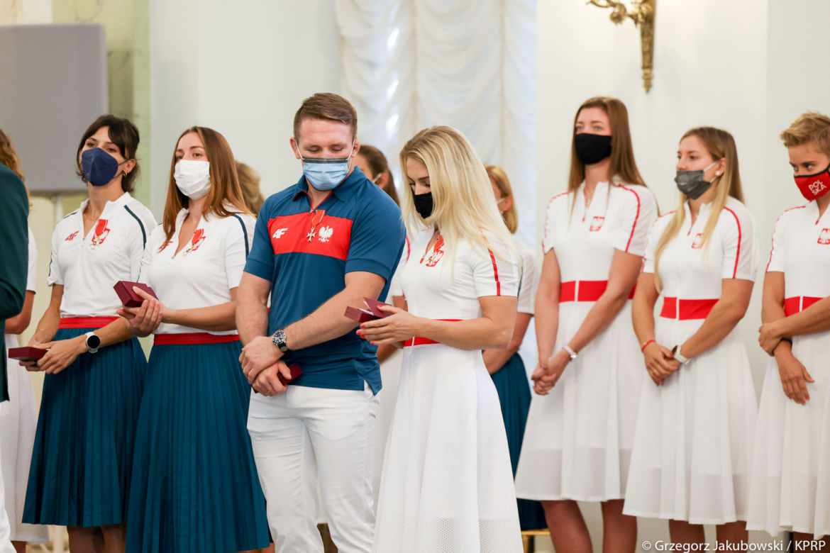 Maria Andrejczyk i Wojciech Nowicki odznaczeni przez Prezydenta RP [ZDJĘCIA]
