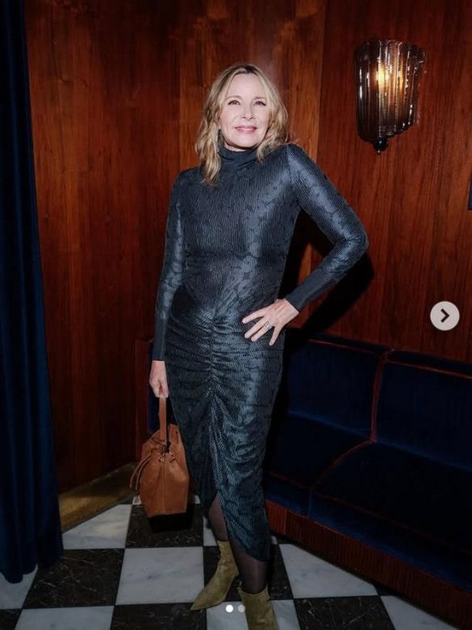 Zaskakujący ślub gwiazdy "Seksu w wielkim mieście"! Kim Cattrall w garniturze na tysiące