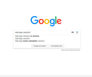 Rzeszów w Google