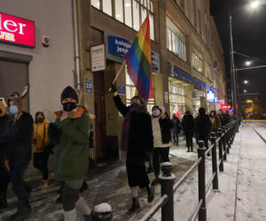 Strajk kobiet w Olsztynie (28.01.2021)