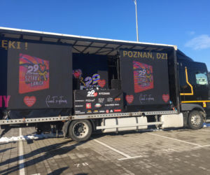Sztabowóz WOŚP Ławica wyruszył w trasę