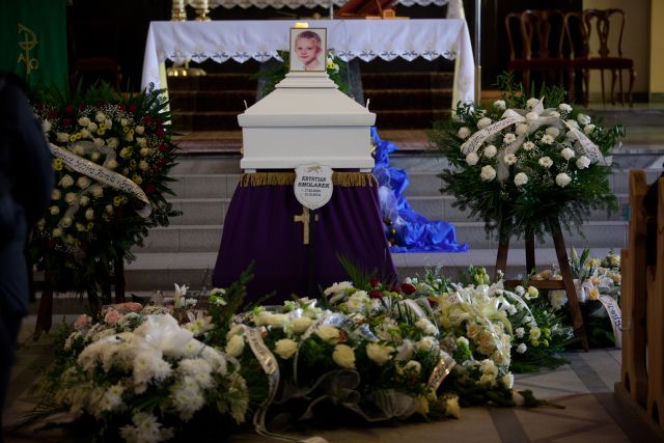 Pogrzeb Krystianka z Łodzi