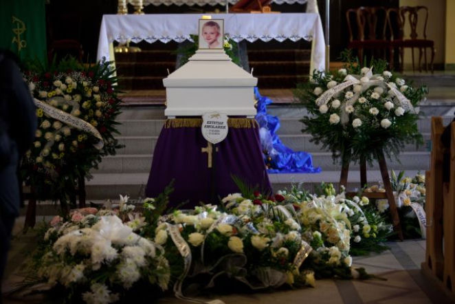 Pogrzeb Krystianka z Łodzi