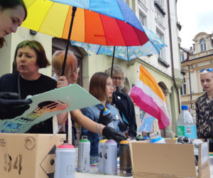  Happening uliczny „Queer is here!”. Tarnów chce być  miastem tolerancyjnym