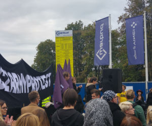 Czarny protest w Warszawie 22 września