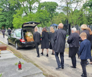 Pogrzeb dziennikarza Rafała Poniatowskiego