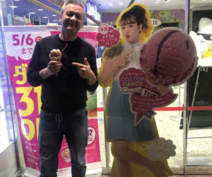 Robert Biedroń lody Japonia