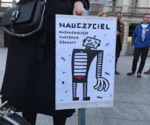 Łańcuch Światła na pl. Wolności
