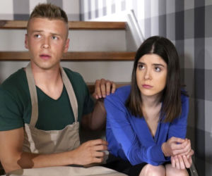 Barwy szczęścia odc. 2305. Agata (Natalia Zambrzycka), Patryk (Konrad Skolimowski)