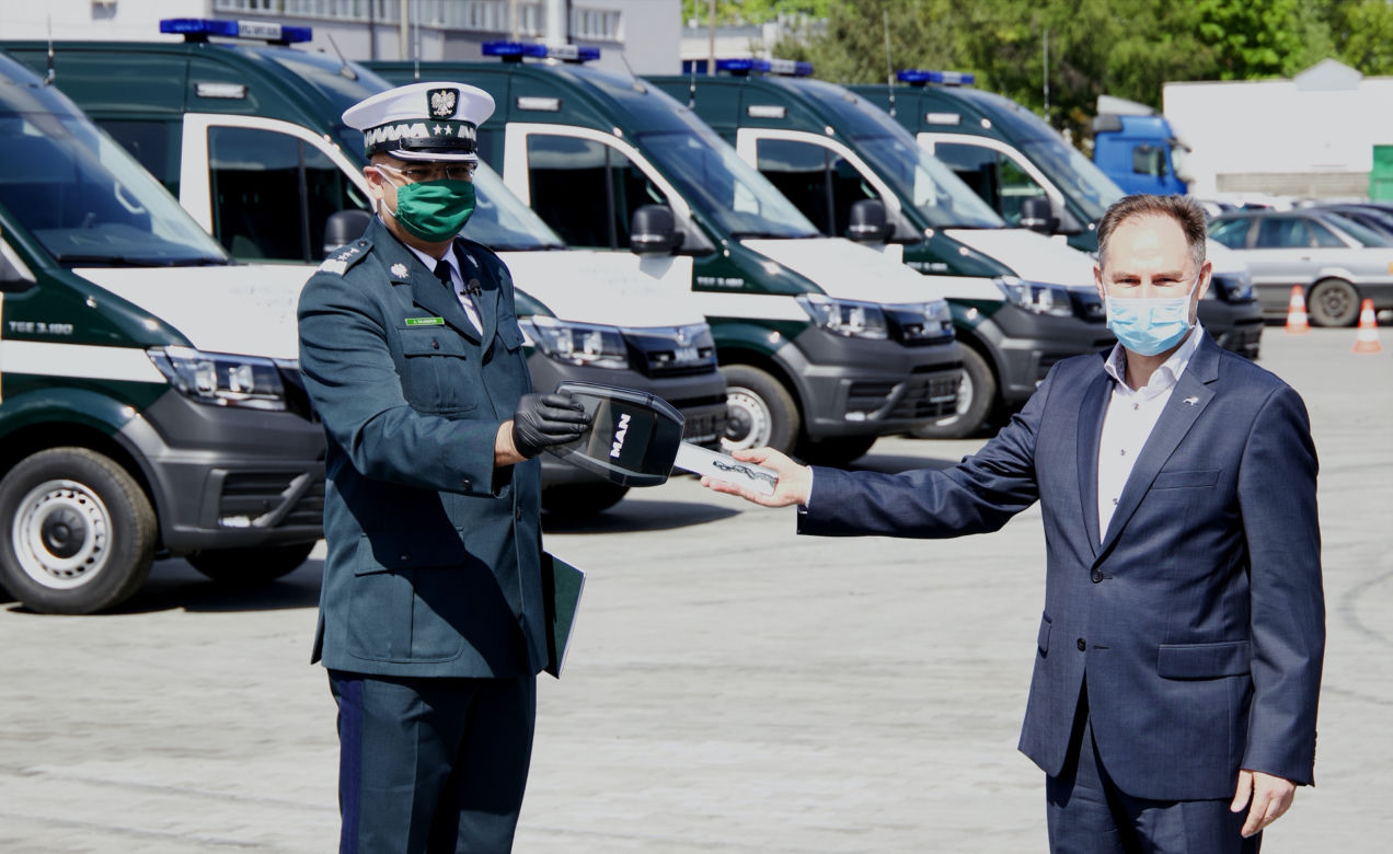 Inspekcja Transportu Drogowego otrzymała nowe radiowozy
