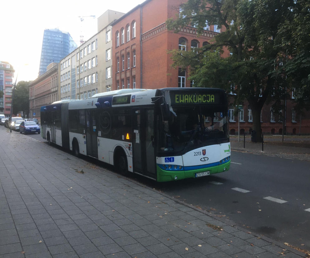 Ewakuacja Szczecin