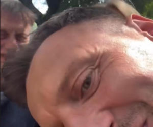 M jak miłość nowy sezon na planie. Bartek (Arkadiusz Smoleński), Robert Żak (Krzysztof Tyniec)