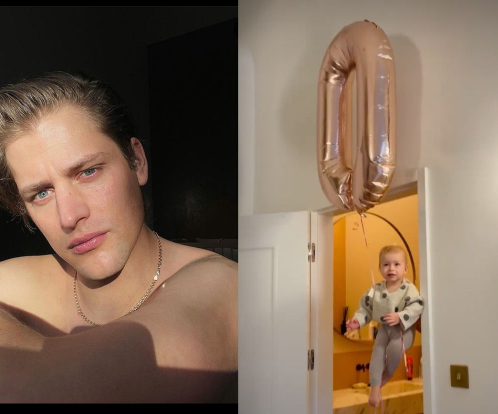 Gwiazdor Top Model przywiązał córkę do balona z helem! Niespodziewanie uniosła się, aż do sufitu