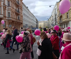 Marsz Różowej Wstążki w Szczecinie