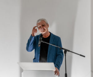 Wernisaż wystawy Jerzego Porębskiego „I cóż z tego, że świat wisi na włosku?”