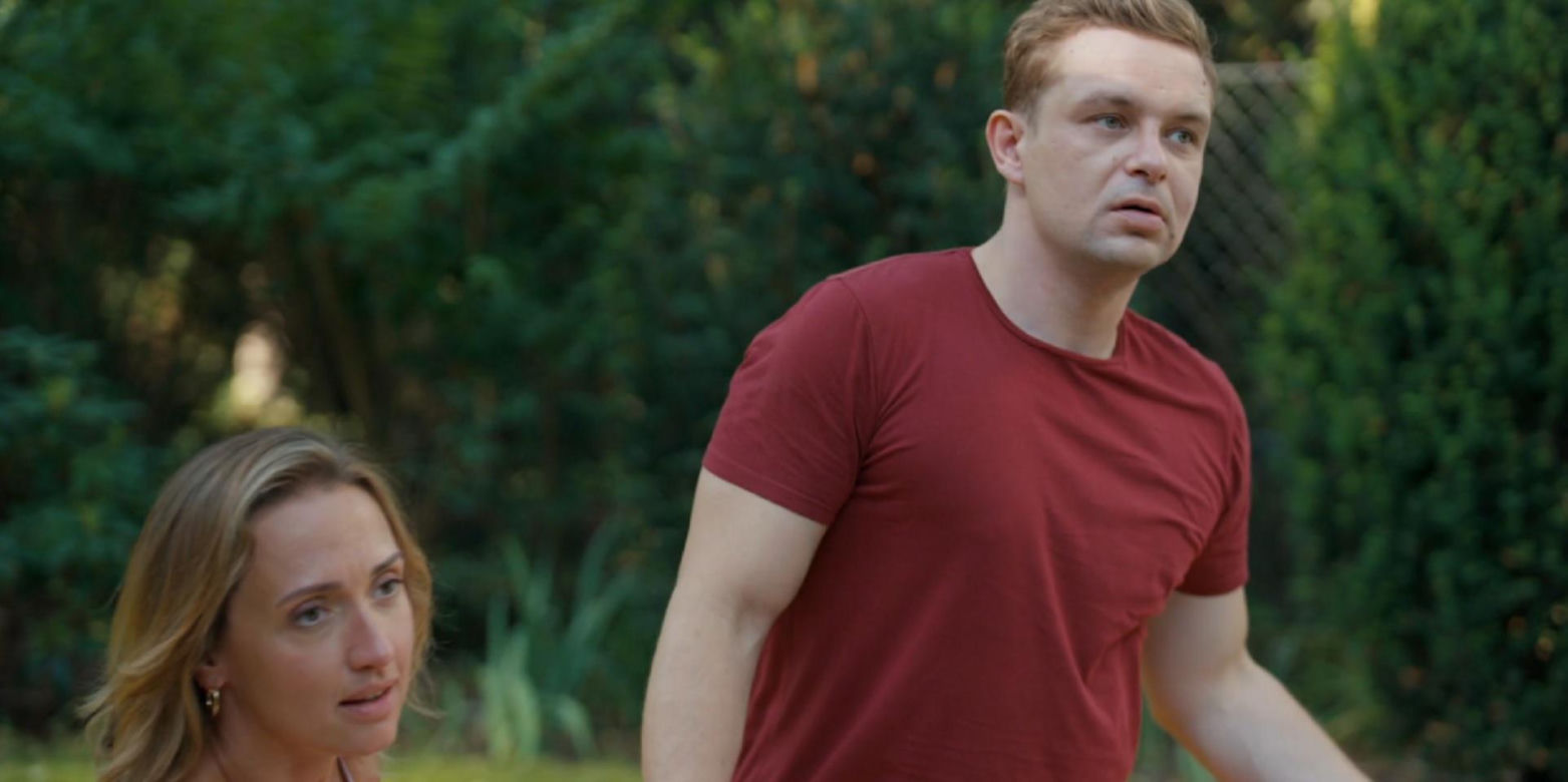 	Barwy szczęścia odc. 3101. Asia Sokalska (Anna Gzyra), Hubert (Marek Molak)