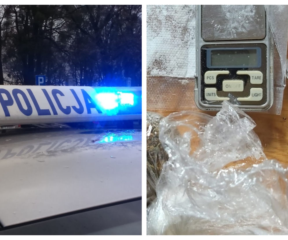 Akcja policji z Torunia. Zatrzymali 44-latka z narkotykami