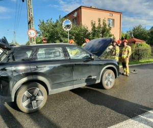 Wypadek na ulicy Żytniej w Starachowicach