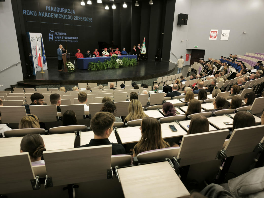 Inauguracja roku akademickiego w Akademii Nauk Stosowanych w Lesznie