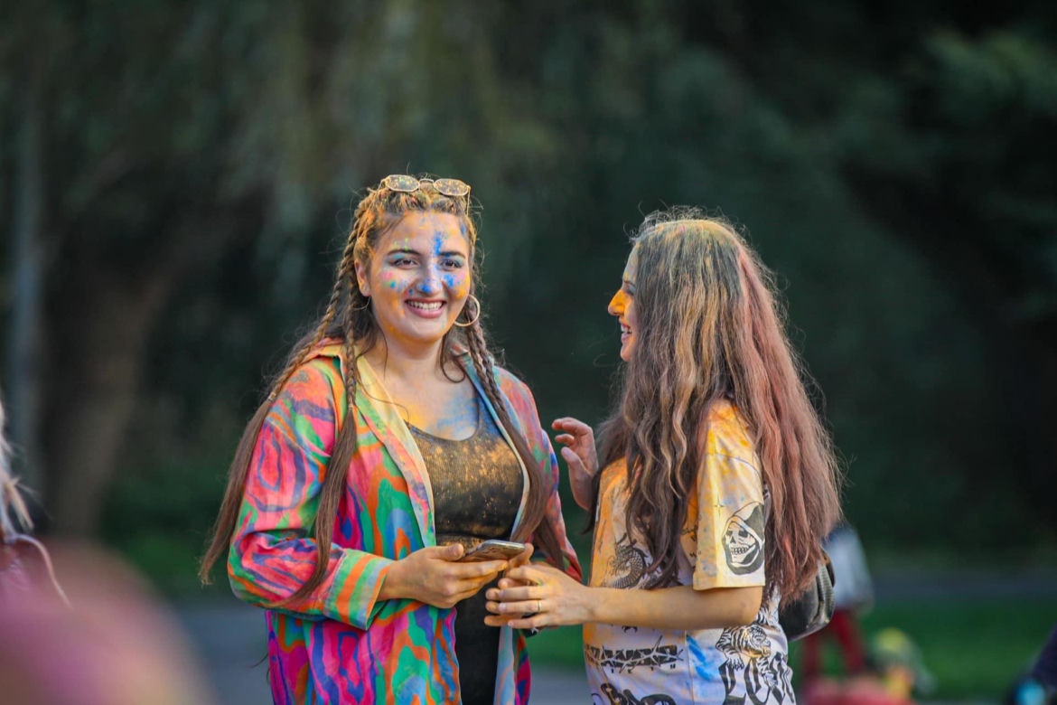 Festiwal Kolorów w Parku Sieleckim w Sosnowcu