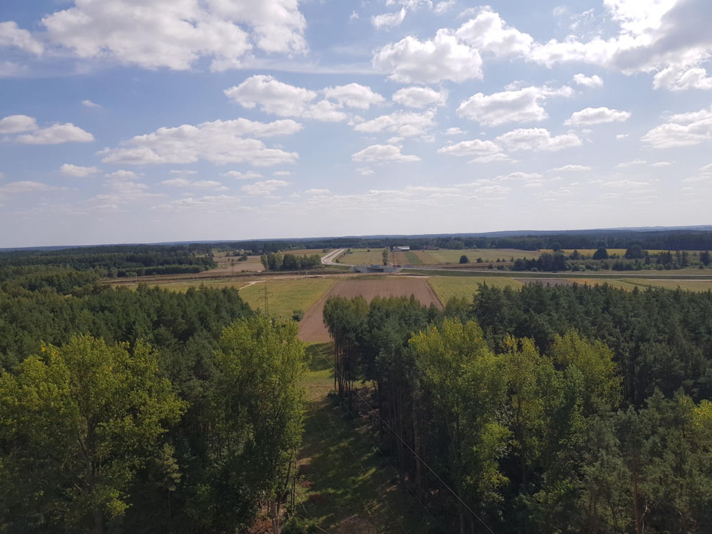 Wieża widokowa w Uhowie. To najwyższa wieża na Podlasiu [ZDJĘCIA]