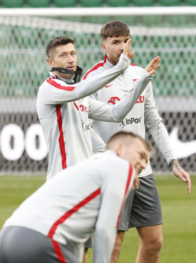 Trening reprezentacji Polski w Warszawie