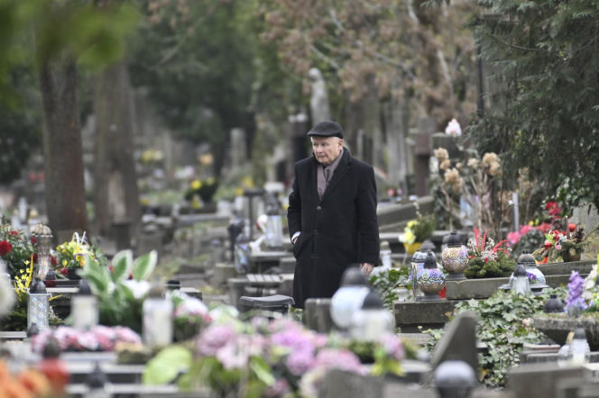 Tak Jarosław Kaczyński spędził Wielką Sobotę