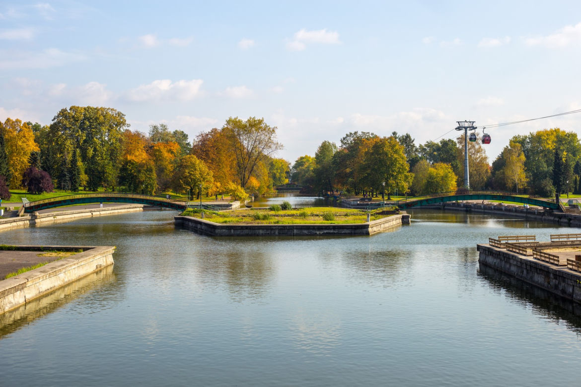 Park Śląski jesienią jest naprawdę piękny