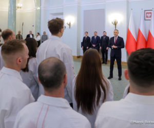 Semirunnij, Kurakowa i reszta olimpijczyków u Karola Nawrockiego