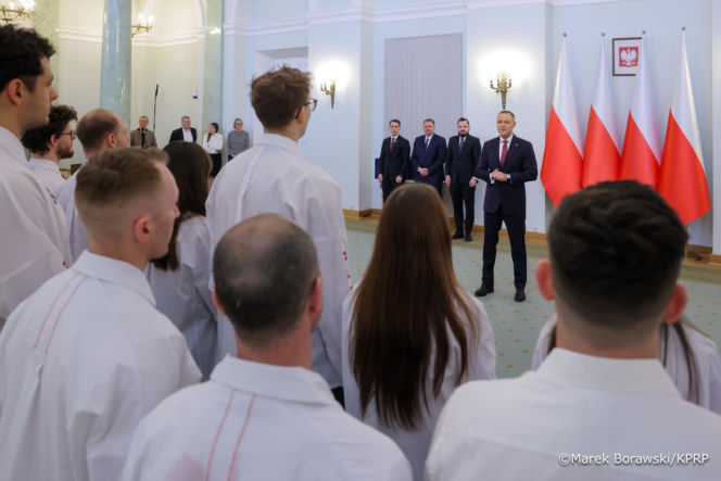 Semirunnij, Kurakowa i reszta olimpijczyków u Karola Nawrockiego