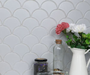 Płytki ceramiczne rybia łuska
