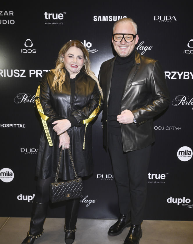 Gwiazdy na pokazie Mariusza Przybylskiego