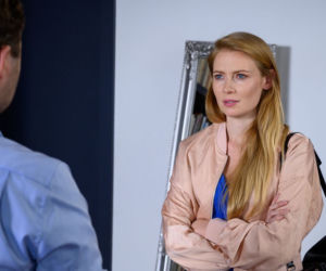 Barwy szczęścia, odc. 2125. Dominika (Karolina Chapko), Klemens (Sebastian Perdek)