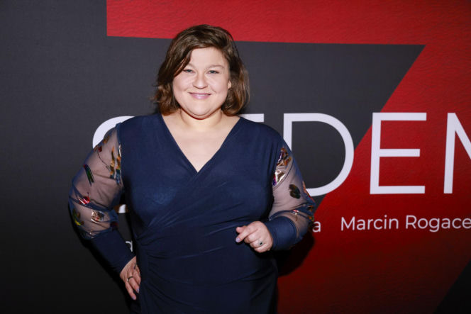 Agata Załęcka i inne gwiazdy na premierze spektaklu Kaczorowskiej i Rogacewicza