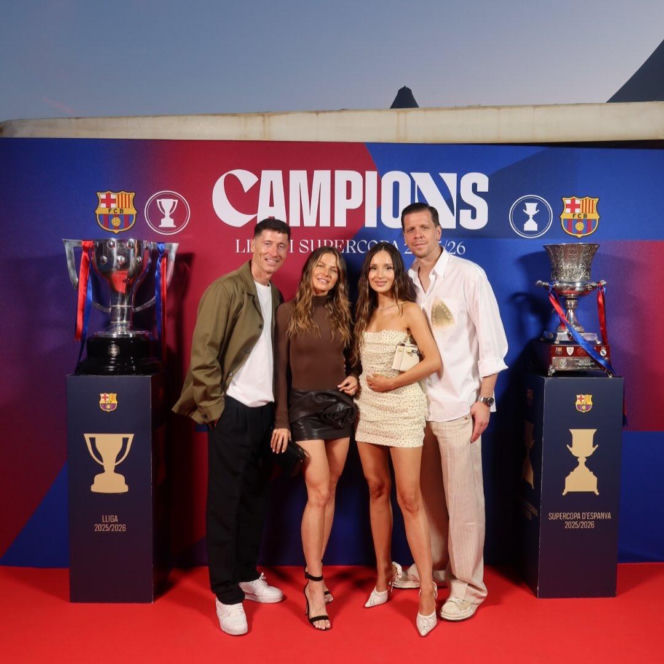 Anna Lewandowska błysnęła na imprezie Barcelony