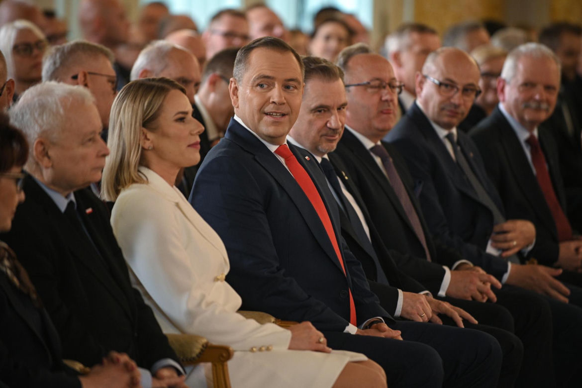 Karol Nawrocki na Zamku Królewskim 
