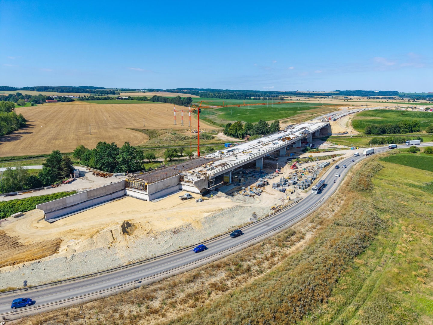 Budowa D35 odcinek Džbánov - Litomyšl