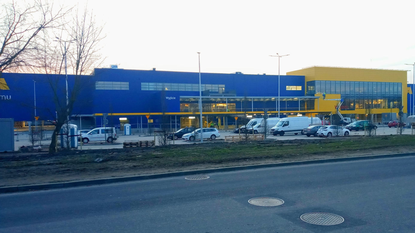 IKEA w Szczecinie - marzec 2021