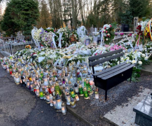 Grób zamordowanej Danusi