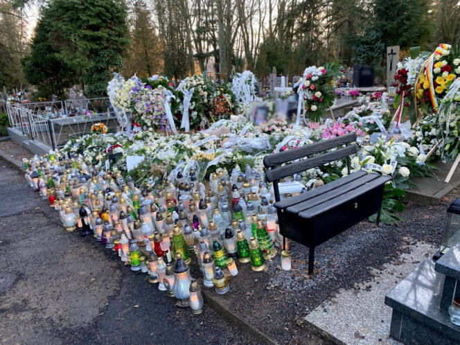 Grób zamordowanej Danusi