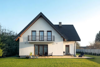 Przestrzeń w domu. Budynek o przestronnych, wygodnych wnętrzach
