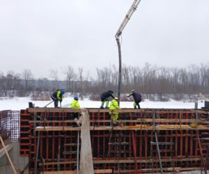 Budowa nowego mostu w Warszawie (styczeń 2026)