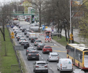 Będzie trudniej wyjechać z Mokotowa. Drogowcy zwężą Wisłostradę!
